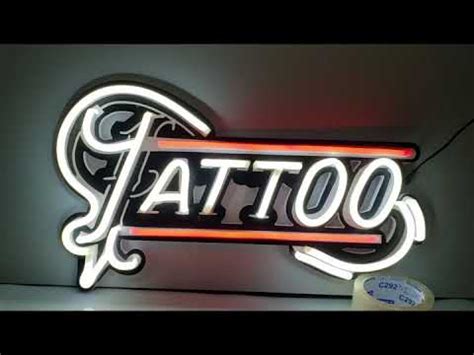 tattoo neon leds youtube