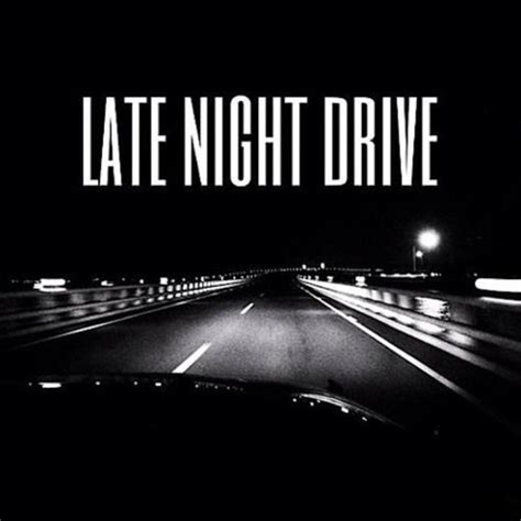 Late Night Drive On Spotify
