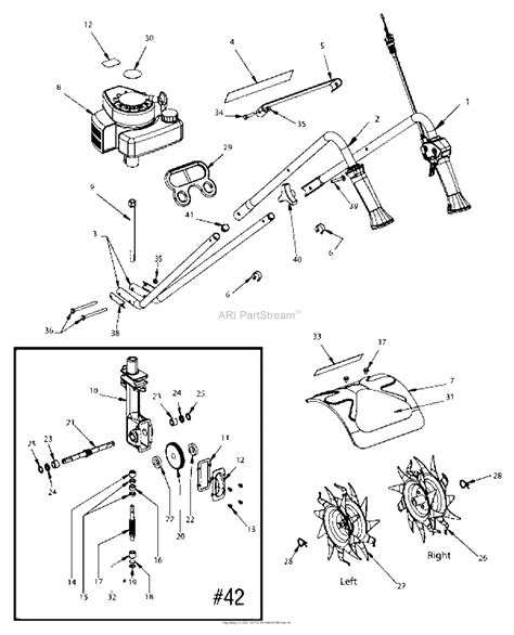 mantis tiller parts diagram wiring diagram