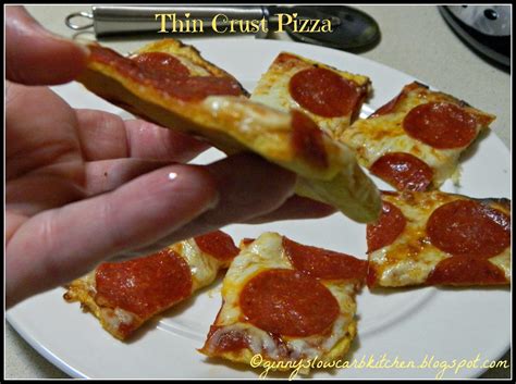 ginnys  carb kitchen thin crust pizza crust
