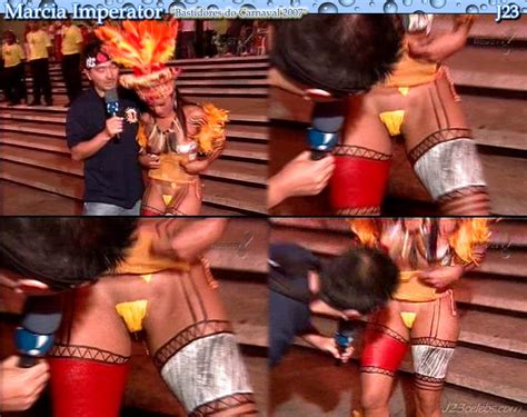 márcia imperator desnuda en carnaval brazil