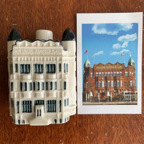 bols miniatuur figuur klm huisje  voormalig hoofdkantoor holland amerika lijn nu hotel