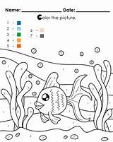 Coloring Sea Under Pages Numbers Printable Color Paint Colour Sheets Kids Freeprintableonline Sheet Worksheet Start Young Colors Downloading Choose Board sketch template