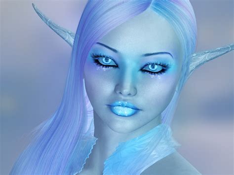 photo elves girls fantasy 3d graphics