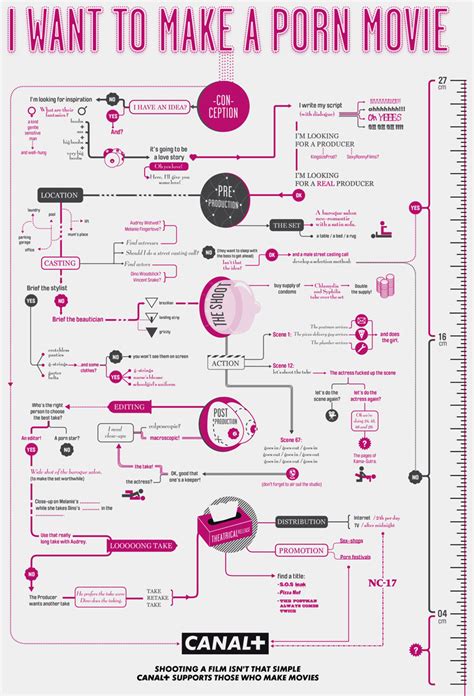 infographics of the day flow charts for making horror action and po