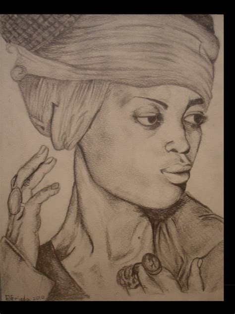 African Woman Drawing At Getdrawings Free Download