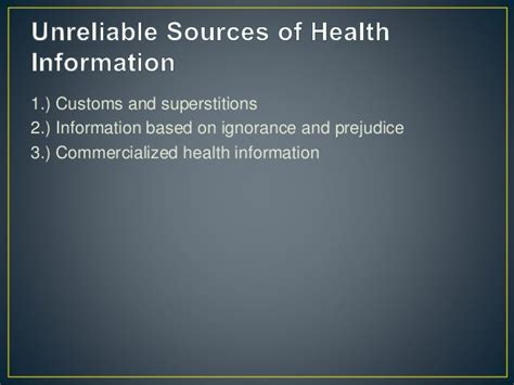 unreliable sources  information list  common unreliable sources