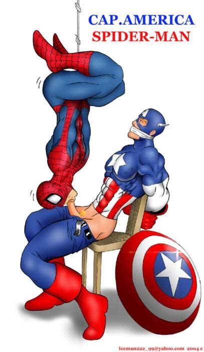 Spiderman gay cartoon porn