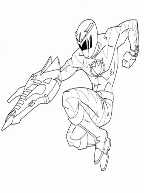 kids page power rangers coloring pages