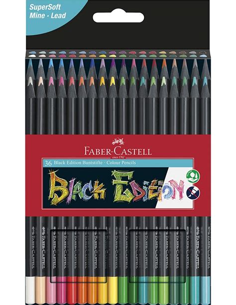 lapis  faber castell black edition super soft  pintura fabe