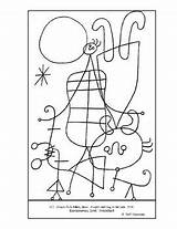 Coloriage Colorare Mondrian Colorier Miró Peintre Célèbre Connu Coloriages Ecosia Barcelone Picasso Worksheets Jeunes Collaboratif Activité Celebre Pintar Handouts Grabador sketch template