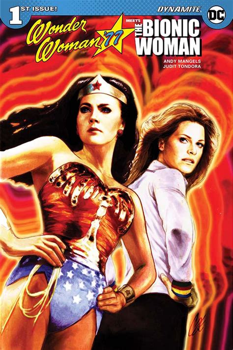 wonder woman 77 meets the bionic woman vol 1 dc