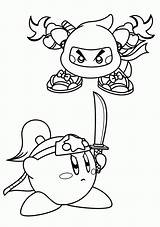 Coloring Pages Kirby Knight Meta Comments sketch template