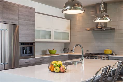 textured laminate kitchen cabinets image