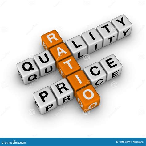 quality  price ratio stock illustration illustration  isolated