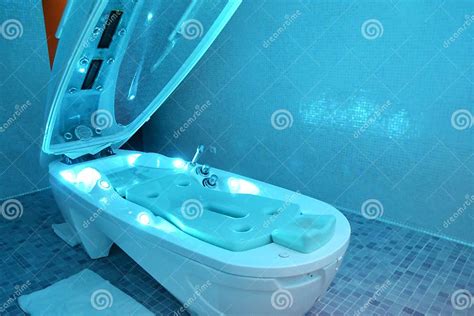Spa Treatment Vichy Shower Massage Cabin Stock Image Image Of