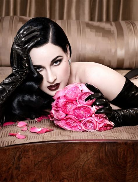 dita von teese wants to make your valentine s day a little sexier