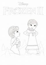 Elsa Coloring Anna Frozen Young Pages Coloring1 Colouring Ii Printable Kids Print Choose Board sketch template