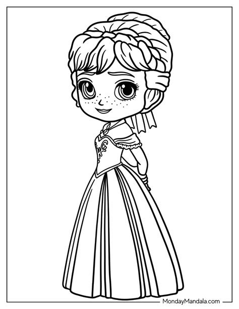 anna coloring pages   printables