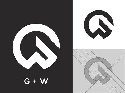 gw monogram logo  warehouselogo  dribbble