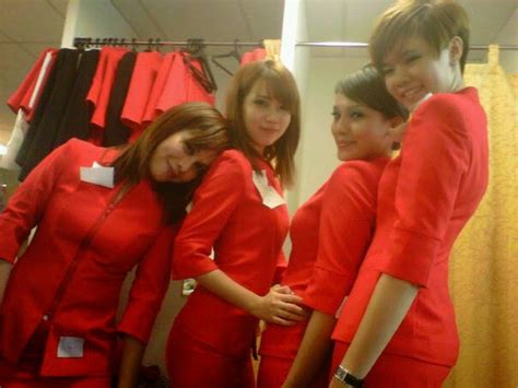 the uniform girls [pic] air asia air hostess uniform girls 1