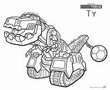 Dinotrux Coloring Pages Ty Printable Bettercoloring Print Wonder Kids Character sketch template