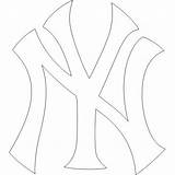 Yankees Ny Yankee Baseball Colorear Linking Getcoloringpages sketch template