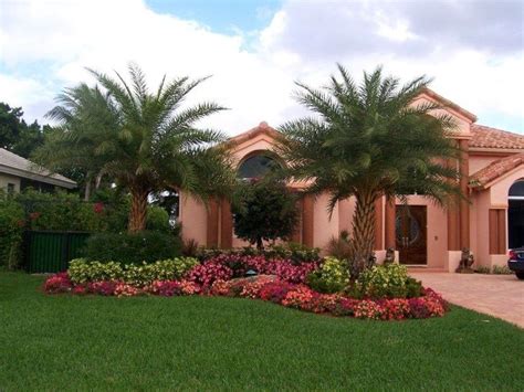 landscaping ideas  front yard  south florida create  tropical