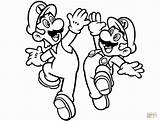 Nintendo Coloring Pages Mario Getdrawings sketch template