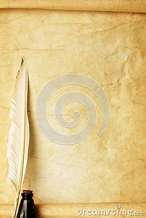 paper quill ink stock image image