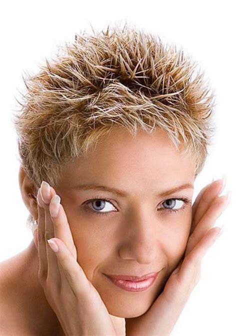 short  spiky haircuts  women styles weekly