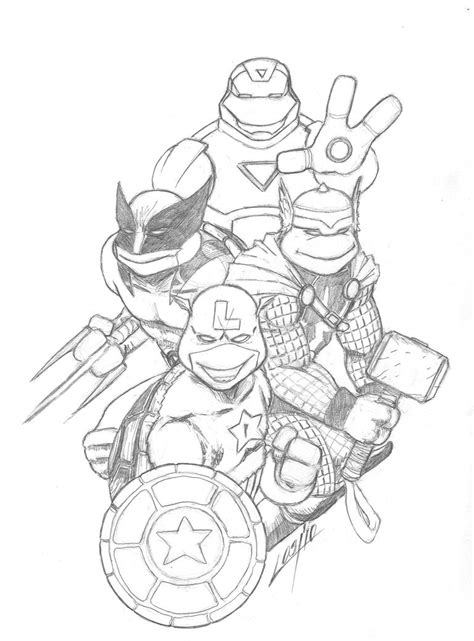 avengers assemble  colouring pages