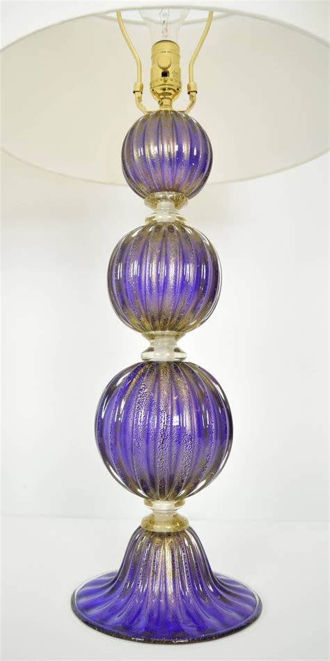 Purple Glass Lamps Sex Toy New