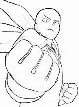 Punch Man Coloring Pages Drawing Trending Days Last sketch template