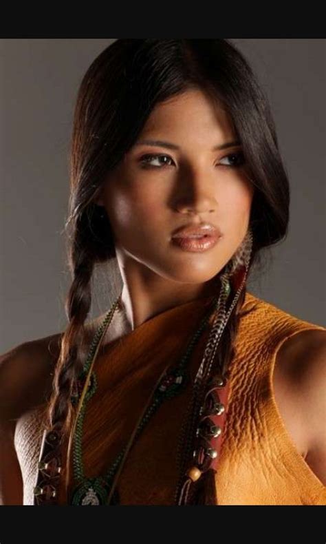 Фотография Индейские девушки Индейские женщины Женское