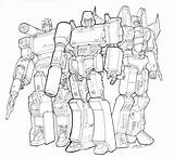 Transformers G1 Starscream Everfreecoloring Coloringtop sketch template