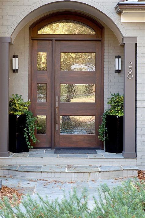 cute contemporary front doors design  contemporary front