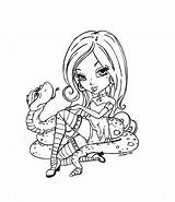Snake Charmer Jadedragonne Deviantart Coloring Pages Choose Board Fairy sketch template