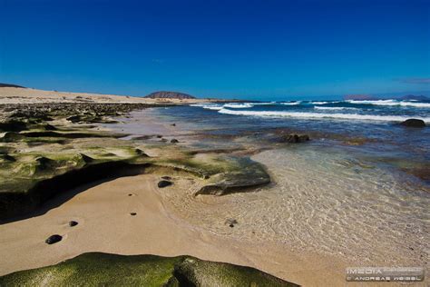 playa de lambra la graciosa canarias rocas verdes en la flickr