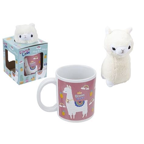 alpaca plush hug   mug wholesale uk