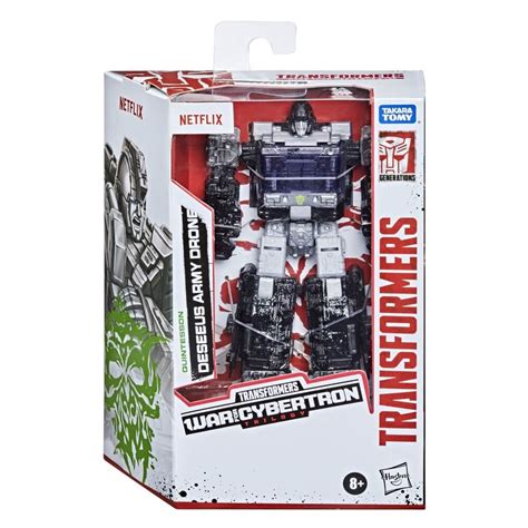 transformers generations war  cybertron series inspired deseeus army drone endormoonstore