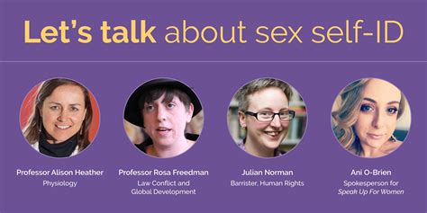 ‘let s talk about sex self id speech given at speak up for women
