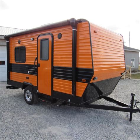 source manleyorv  tiny small travel  road trailer toy hauler camper caravan  motorcycle