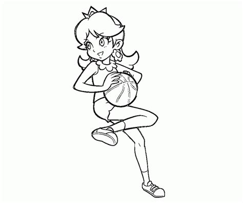 princess daisy coloring pages coloring home