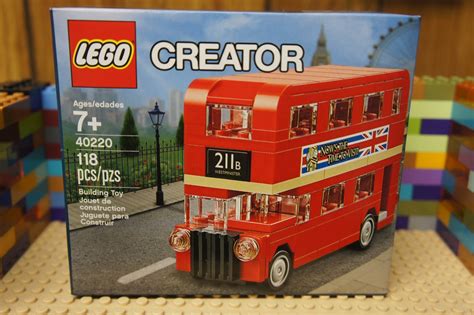 lego  creator red london mini bus vehicle boxed set storesebaycompickourbricks