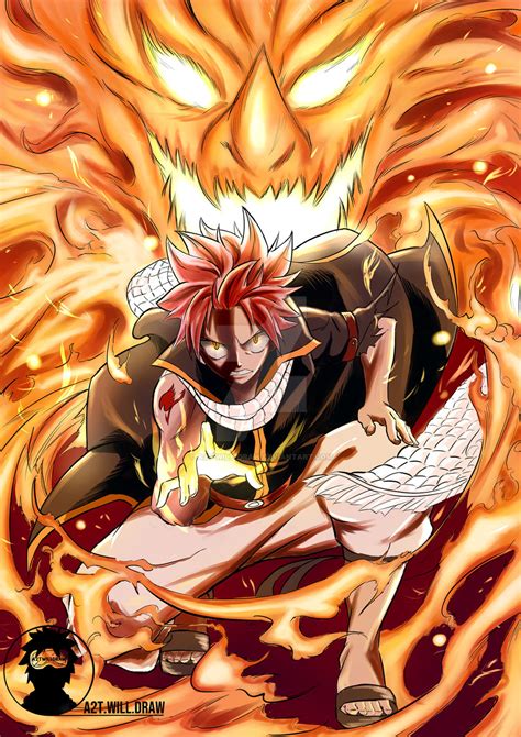 speed drawing natsu dragneel fairy tail    draw  deviantart