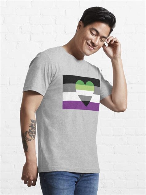 Asexual Aromantic Flag T Shirt For Sale By Dlpalmer Redbubble