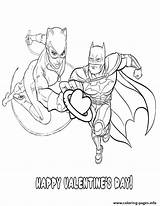 Catwoman Valentine sketch template
