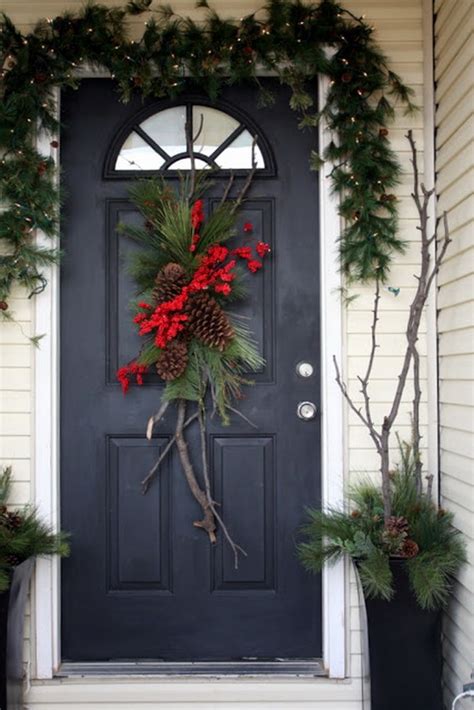 front door christmas decorating ideas feed inspiration