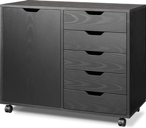 devaise  drawer wood dresser chest  door mobile storage cabinet